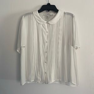 Forever 21 Contemporary White Button Down